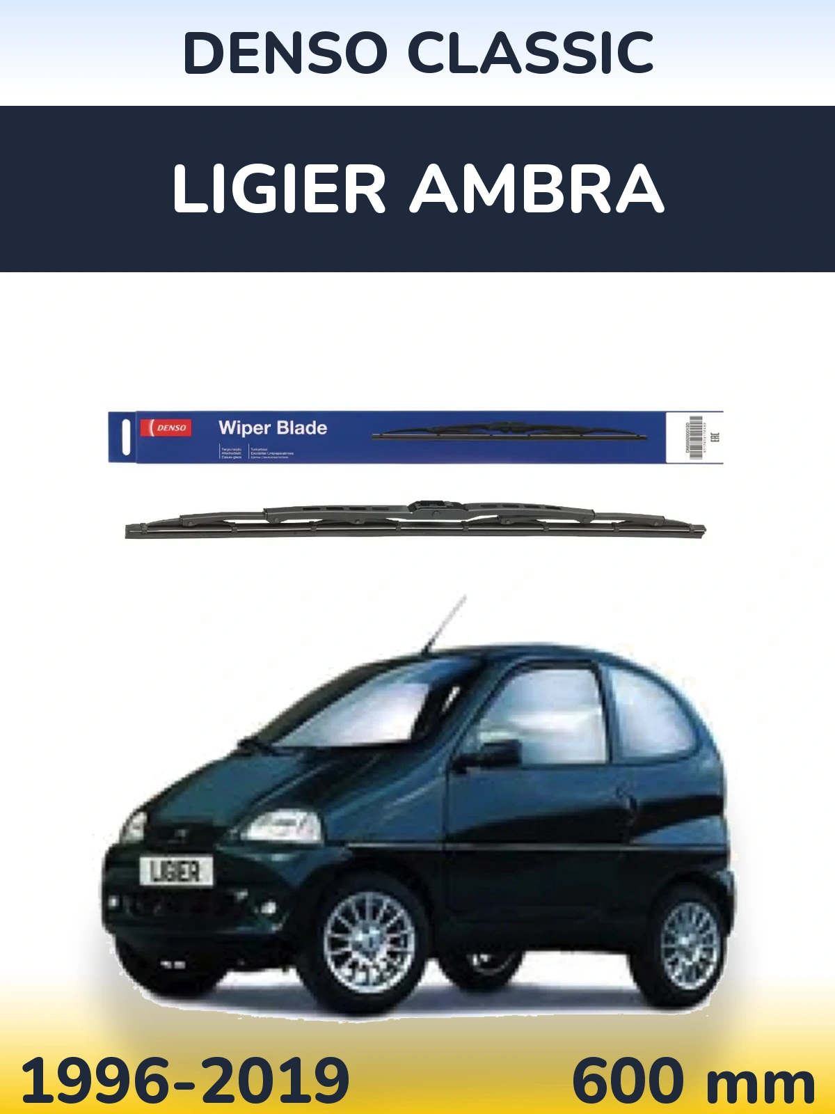 Ștergătoare Denso Classic pentru Ligier Ambra