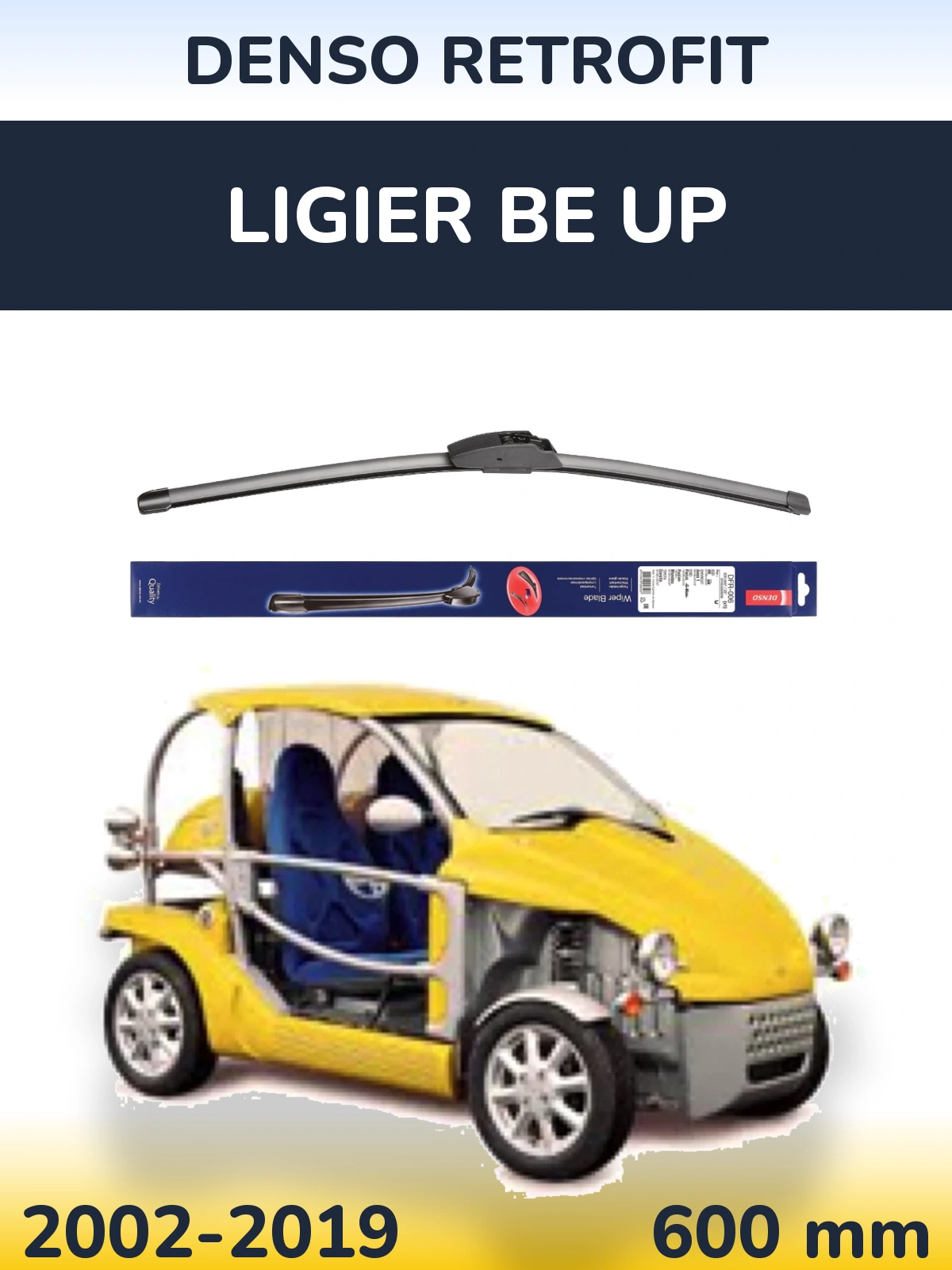 Ștergătoare Denso Retrofit pentru Ligier Be Up