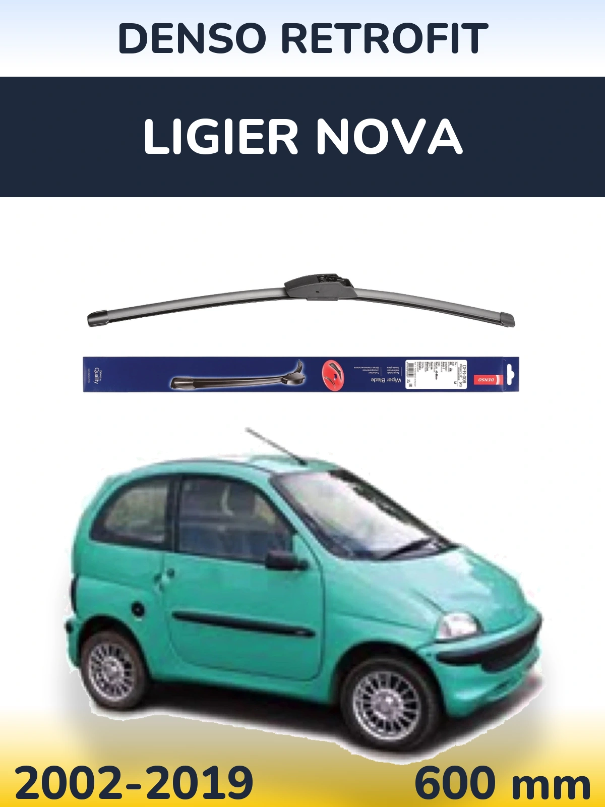 Ștergătoare Denso Retrofit pentru Ligier Nova