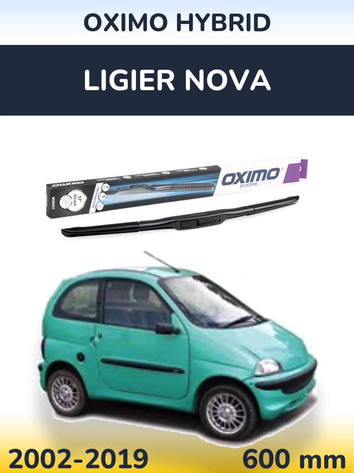Ștergătoare Oximo Hybrid pentru Ligier Nova