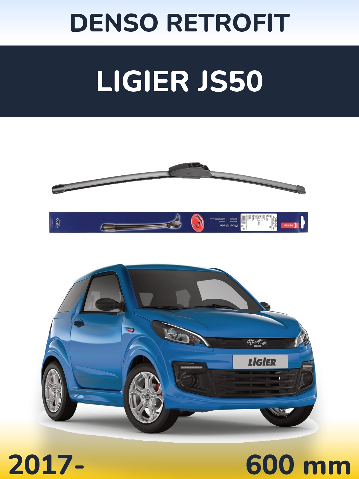 Ștergătoare Denso Retrofit pentru Ligier JS50
