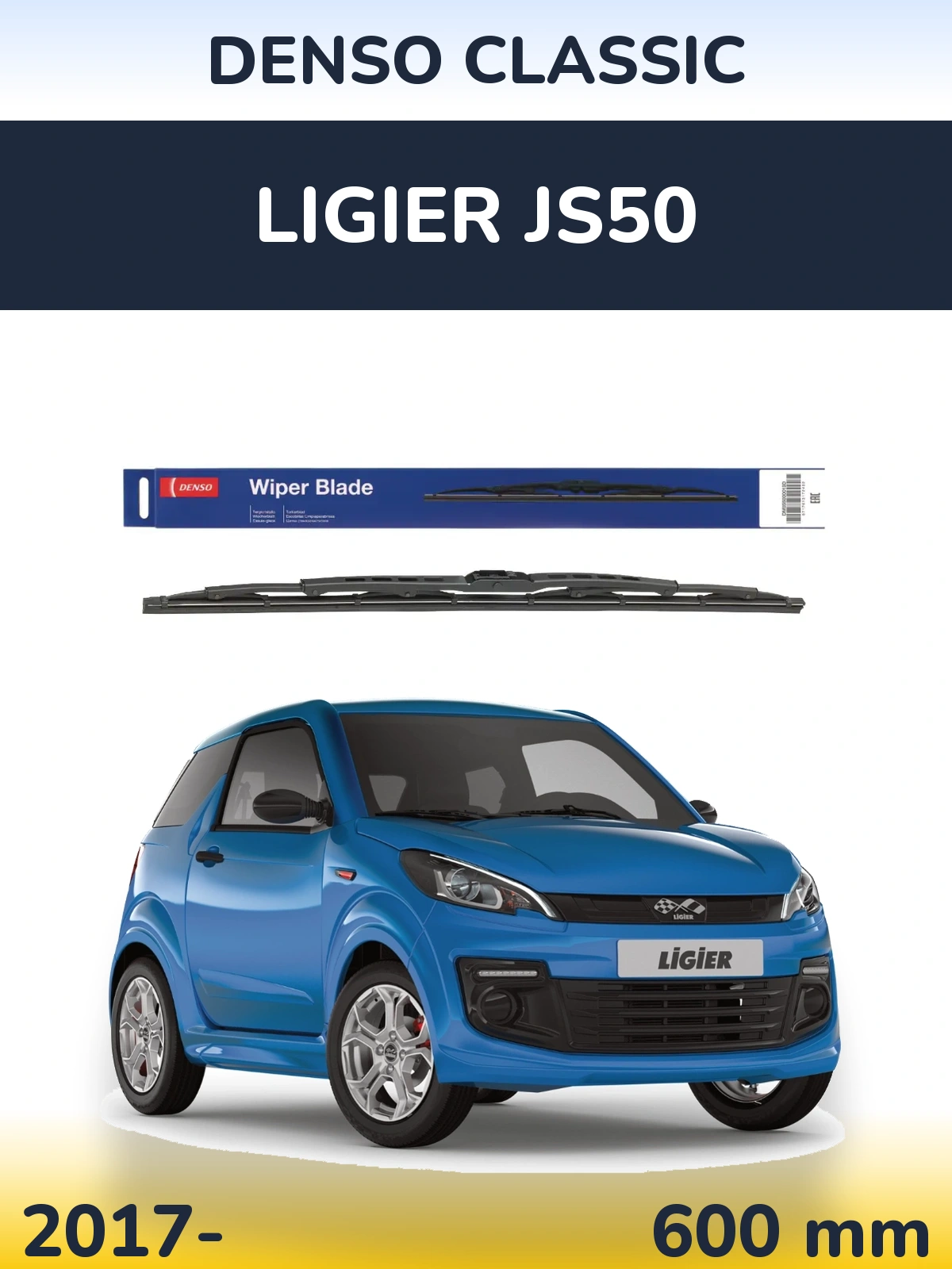 Ștergătoare Denso Classic pentru Ligier JS50