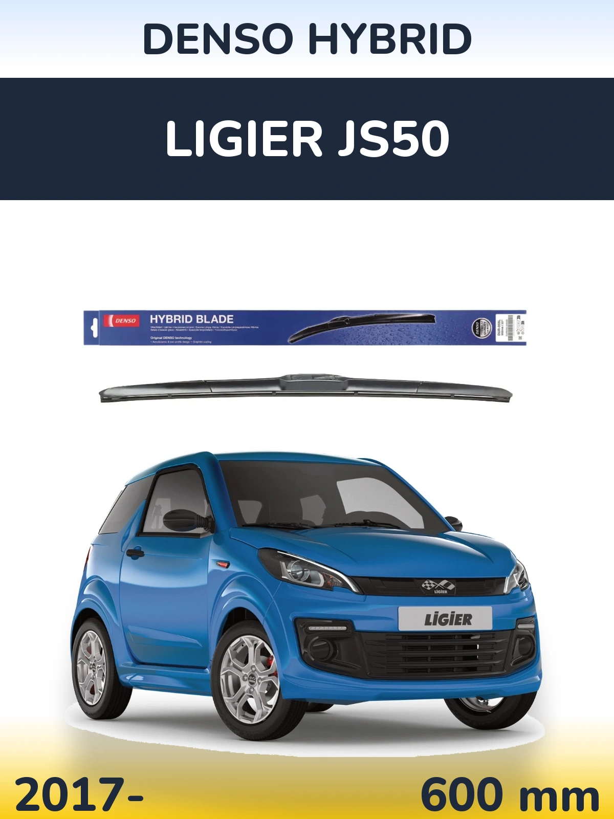 Ștergătoare Denso Hybrid pentru Ligier JS50