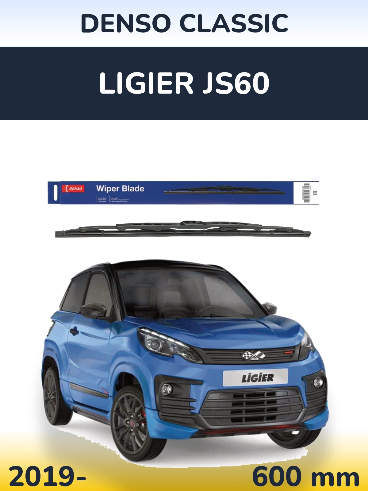 Ștergătoare Denso Classic pentru Ligier JS60