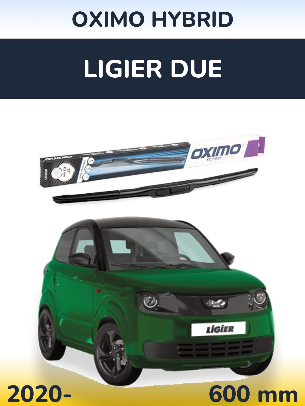 Ștergătoare Oximo Hybrid pentru Ligier Due