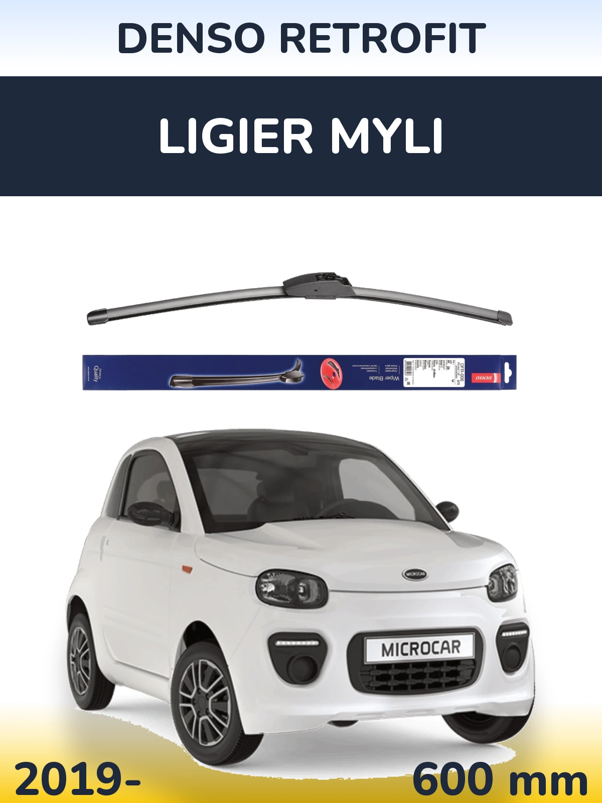 Ștergătoare Denso Retrofit pentru Ligier Myli