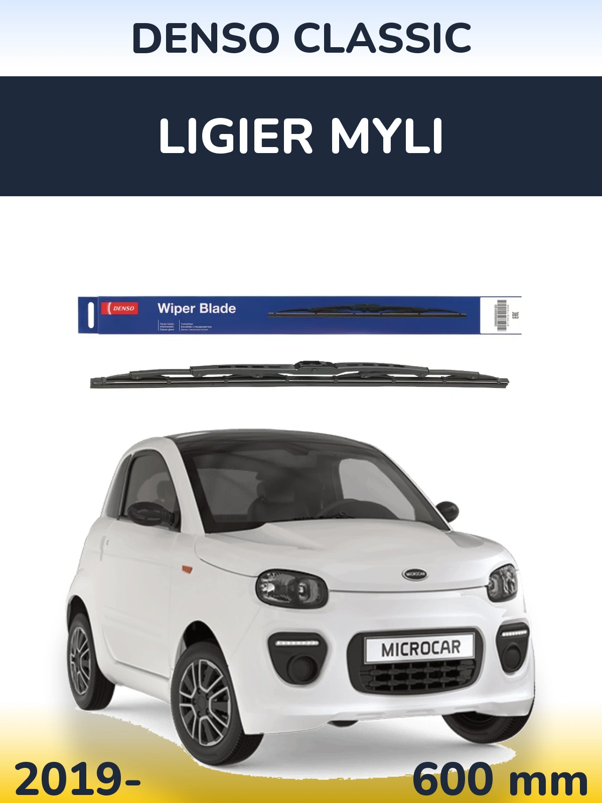 Ștergătoare Denso Classic pentru Ligier Myli