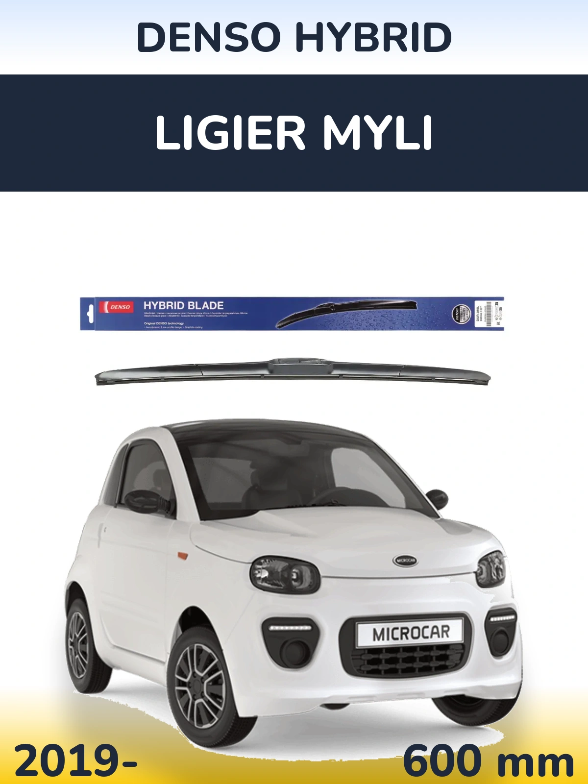 Ștergătoare Denso Hybrid pentru Ligier Myli