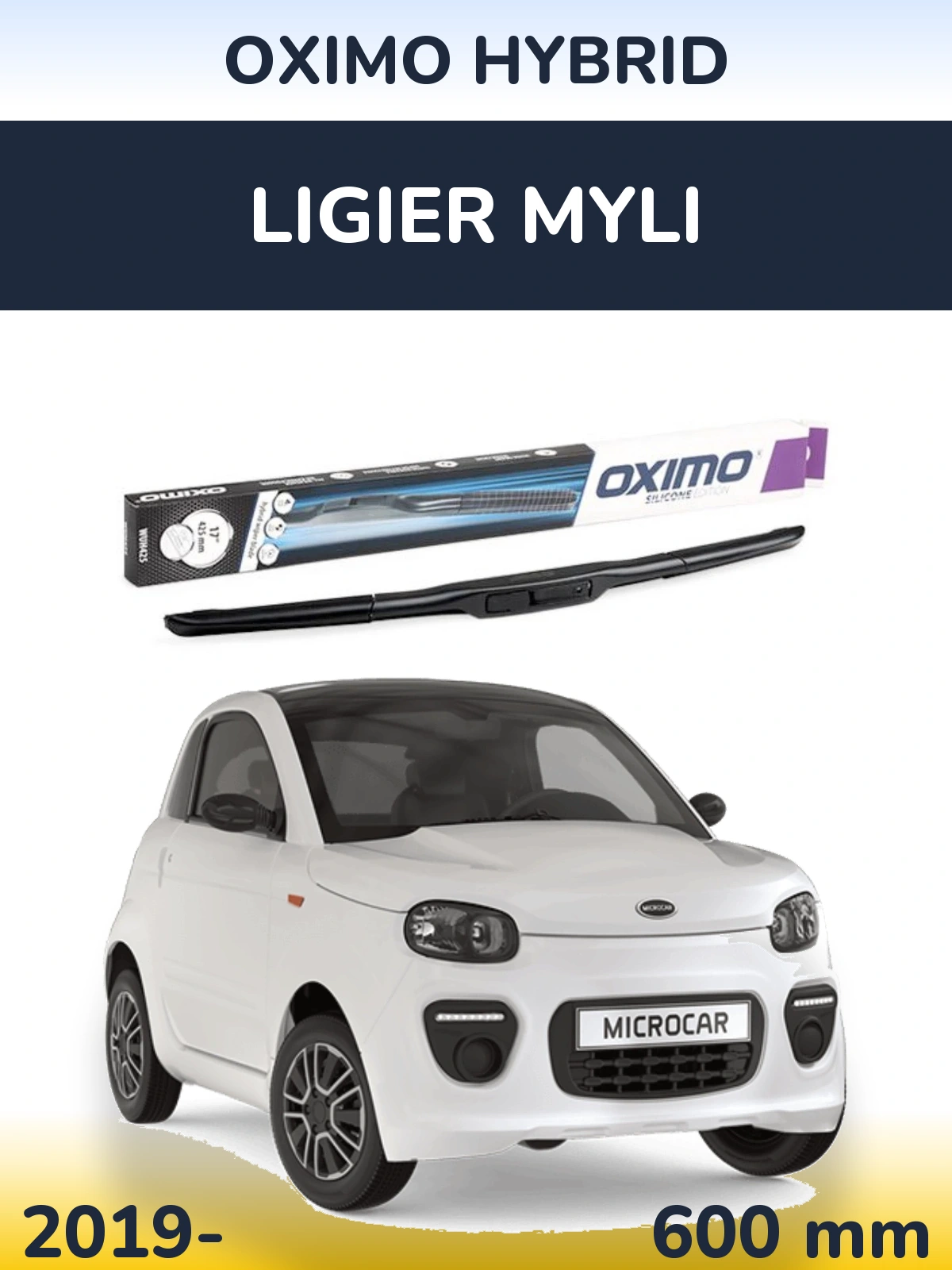 Ștergătoare Oximo Hybrid pentru Ligier Myli