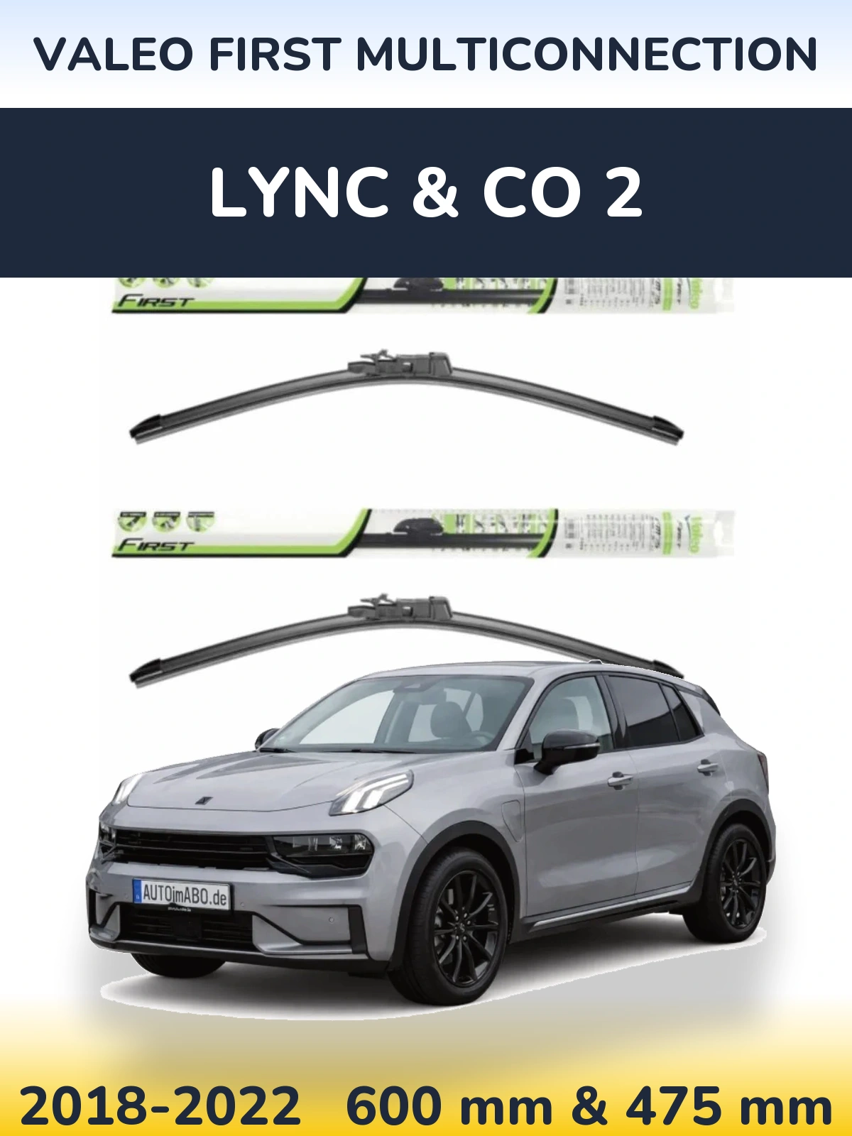 Ștergătoare Valeo First MultiConnection pentru Lync & Co 2
