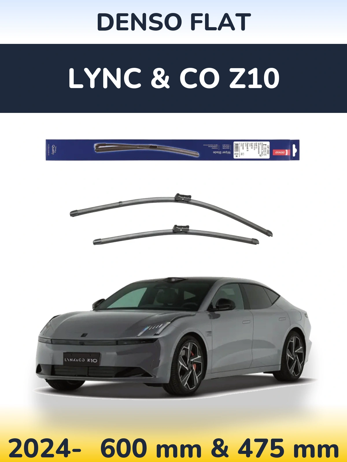 Ștergătoare Denso Flat pentru Lync & Co Z10