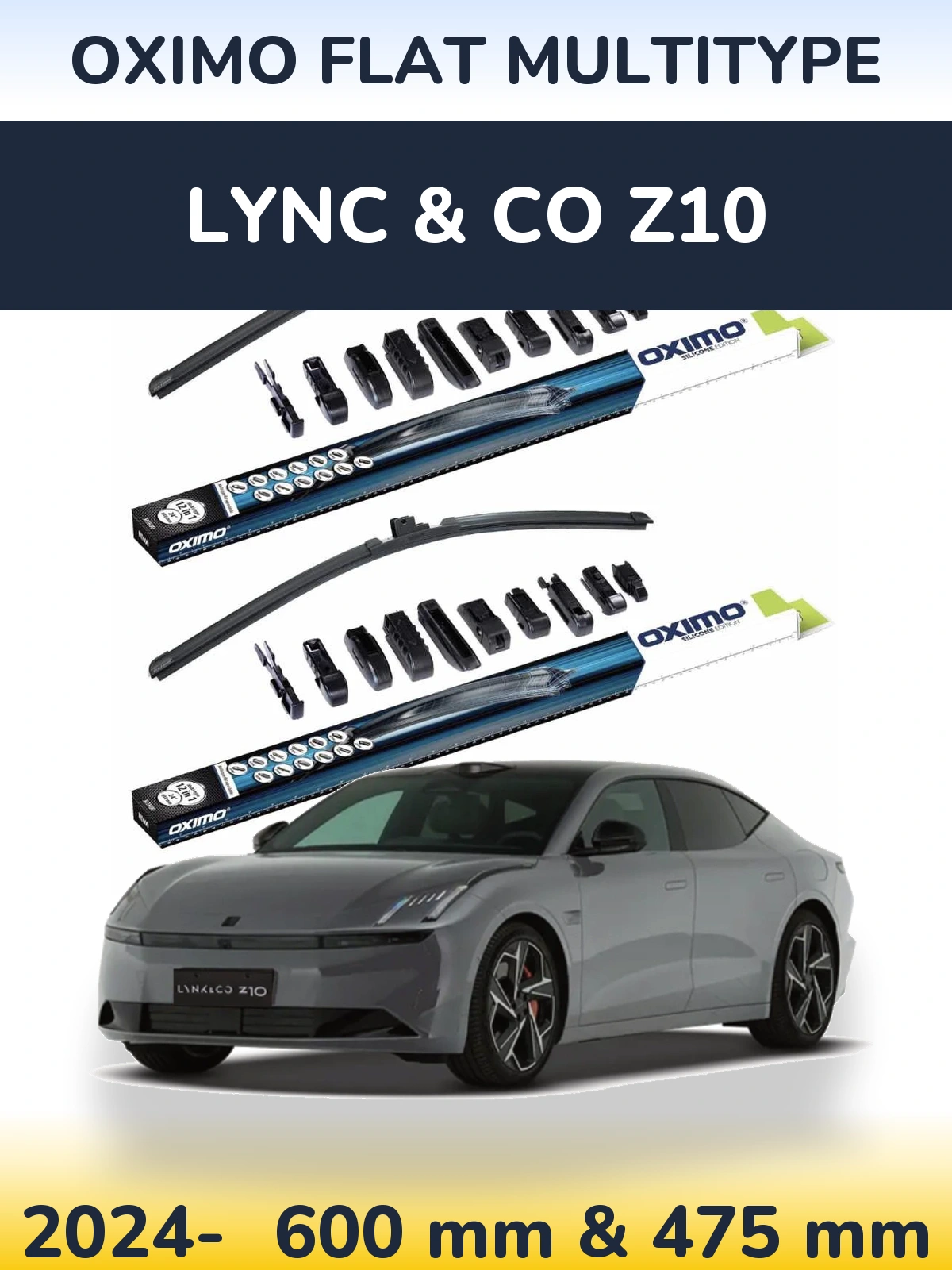 Ștergătoare Oximo Flat MultiTipe pentru Lync & Co Z10
