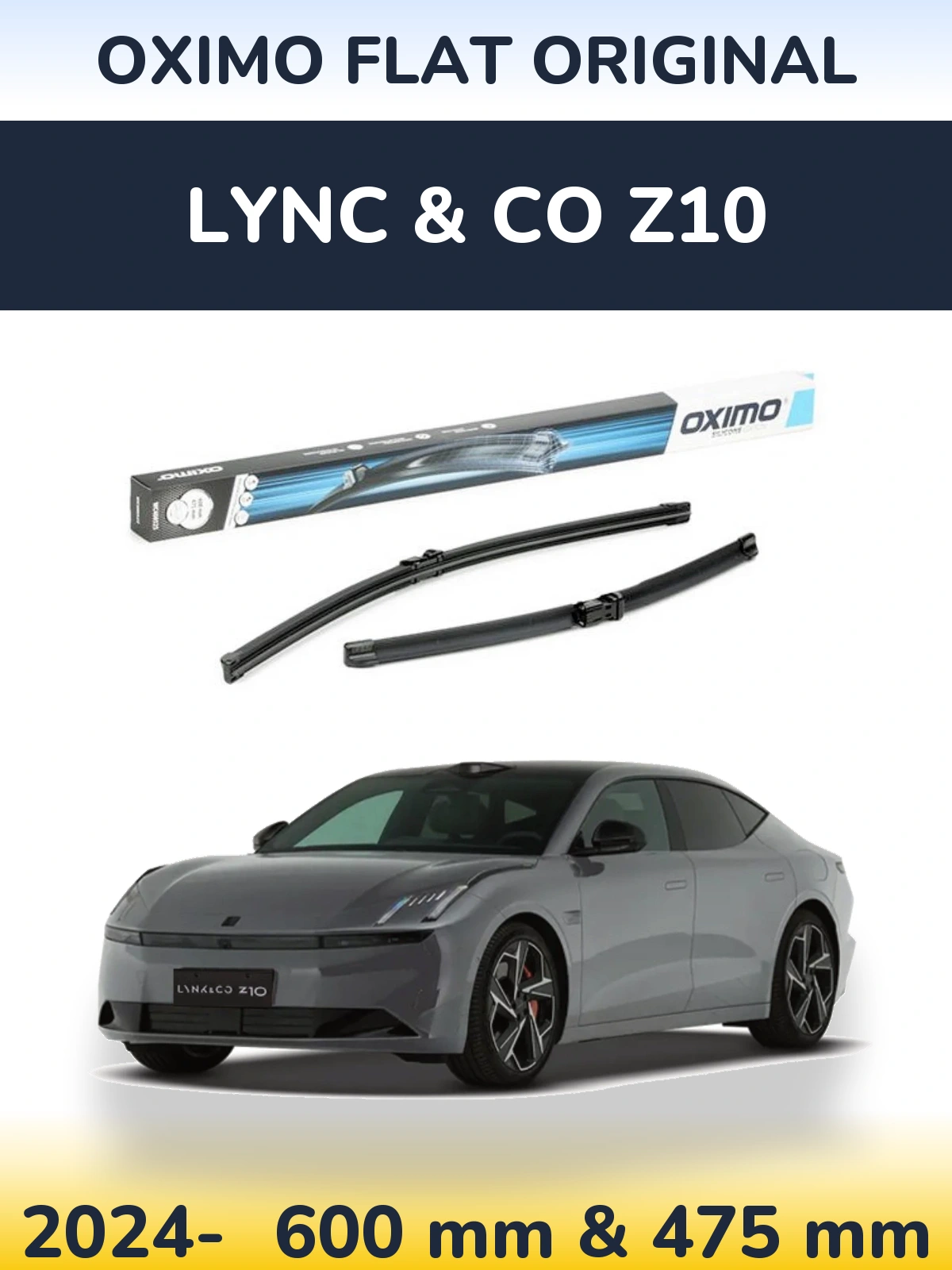 Ștergătoare Oximo Flat Original pentru Lync & Co Z10