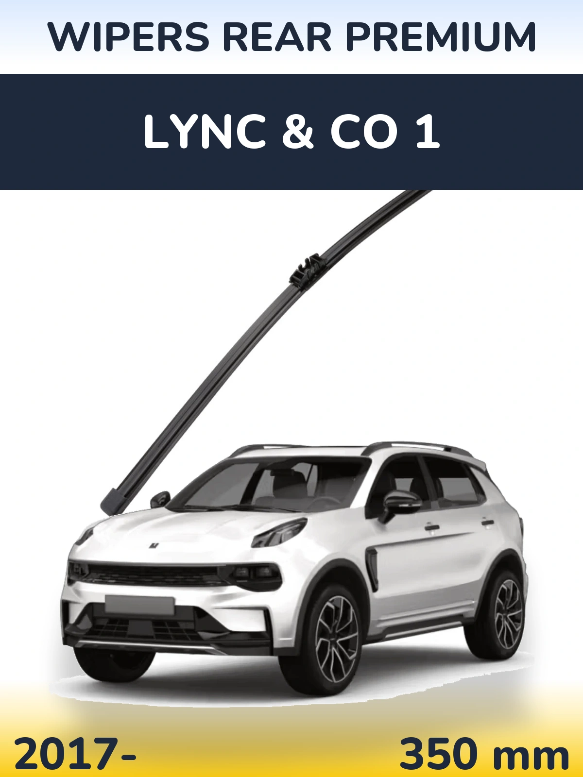 Ștergătoare WIPERS REAR PREMIUM pentru Lync & Co 1