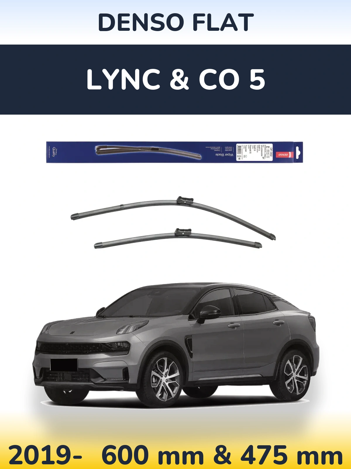 Ștergătoare Denso Flat pentru Lync & Co 5