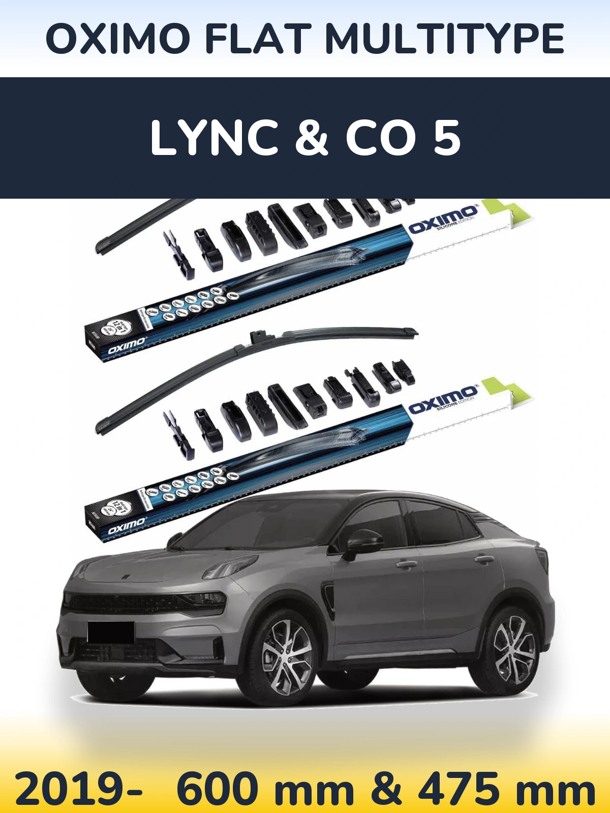 Ștergătoare Oximo Flat MultiTipe pentru Lync & Co 5
