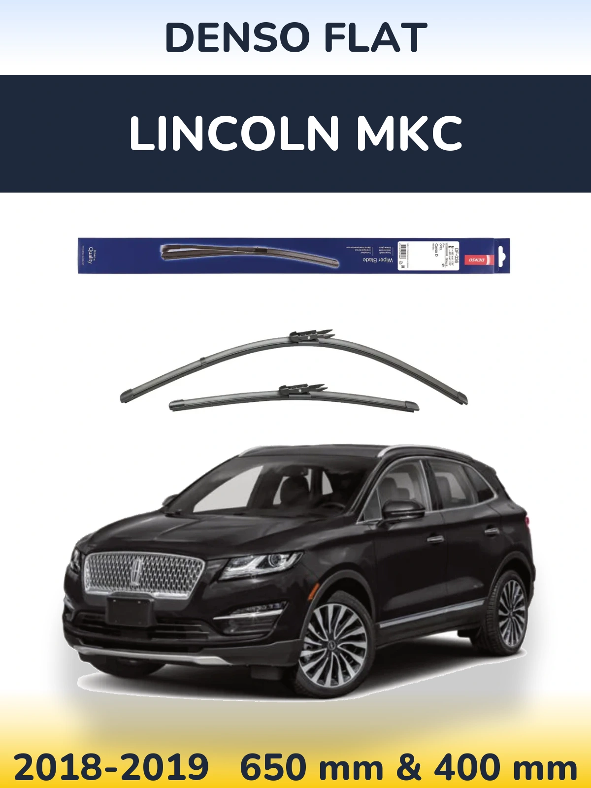 Ștergătoare Denso Flat pentru Lincoln MKC