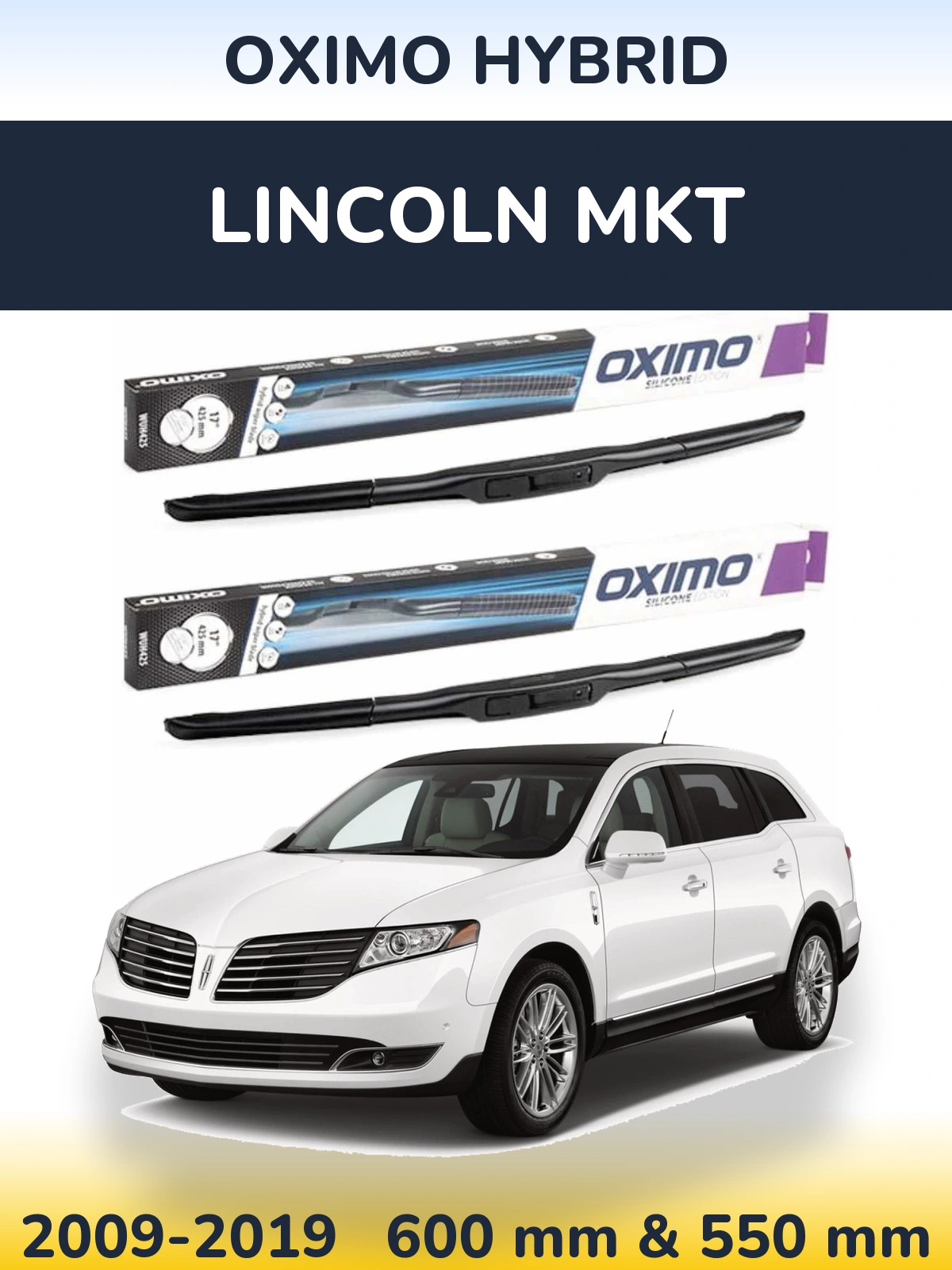 Ștergătoare Oximo Hybrid pentru Lincoln MKT
