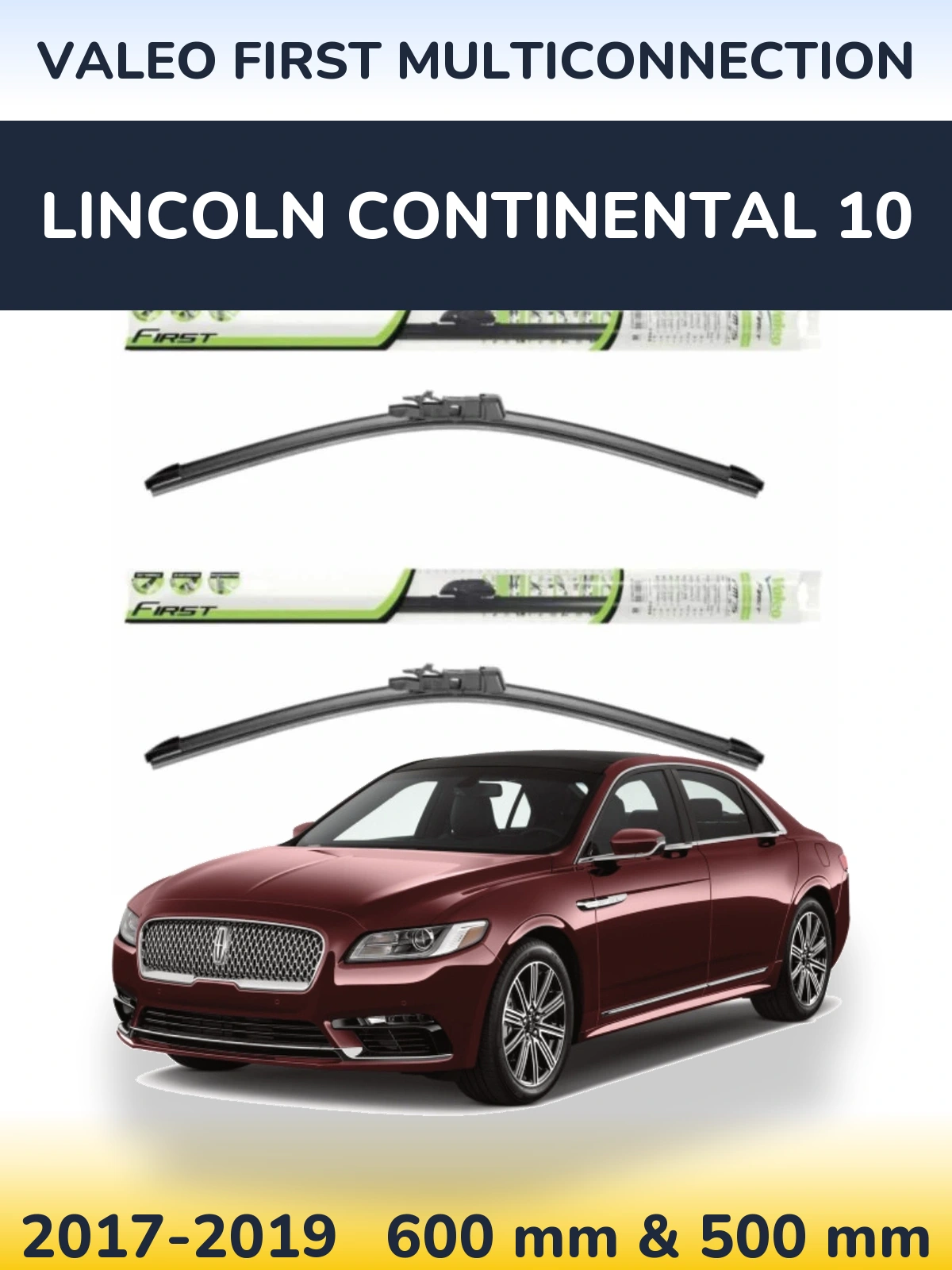 Ștergătoare Valeo First MultiConnection pentru Lincoln Continental 10