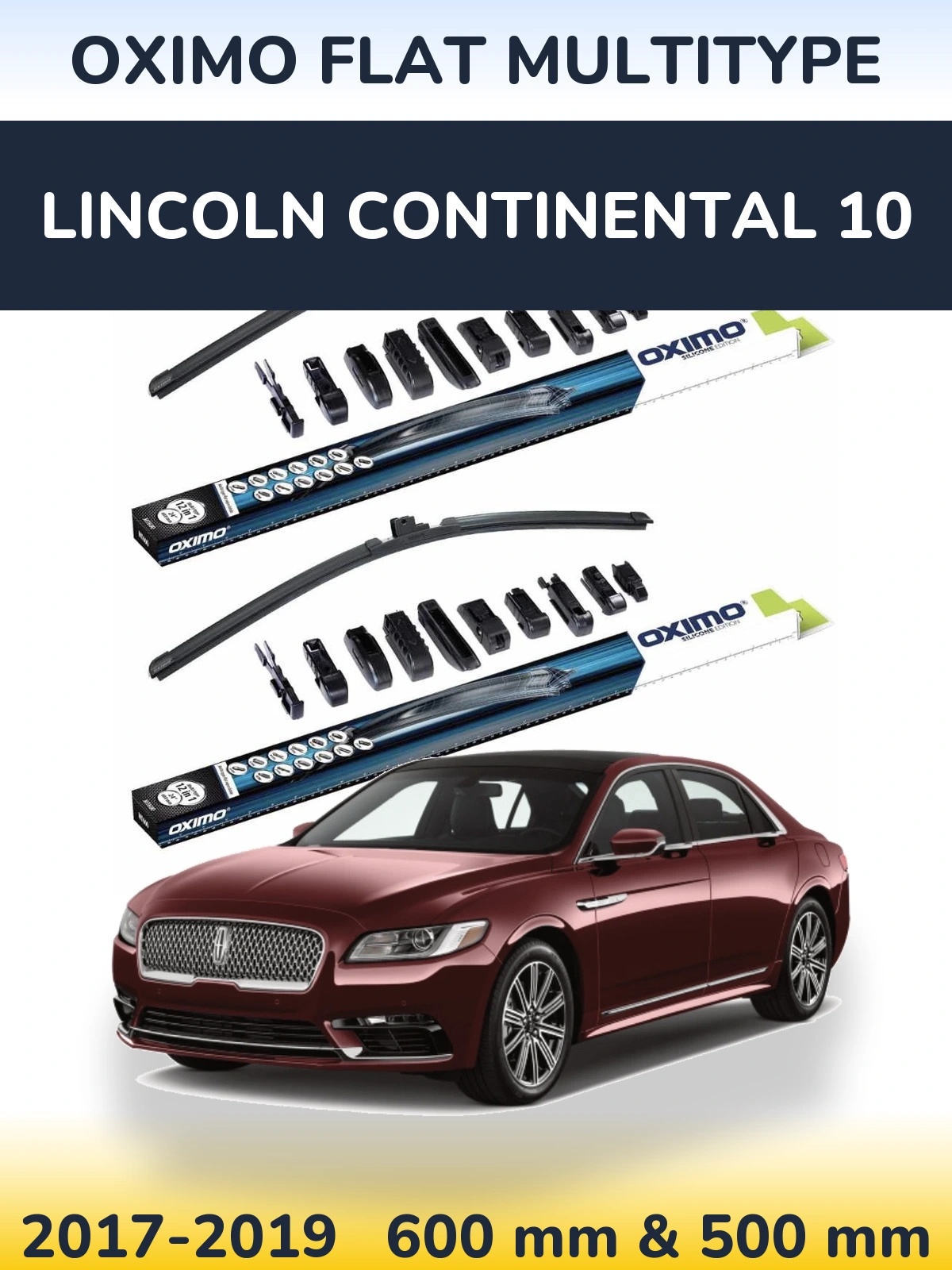 Ștergătoare Oximo Flat MultiTipe pentru Lincoln Continental 10