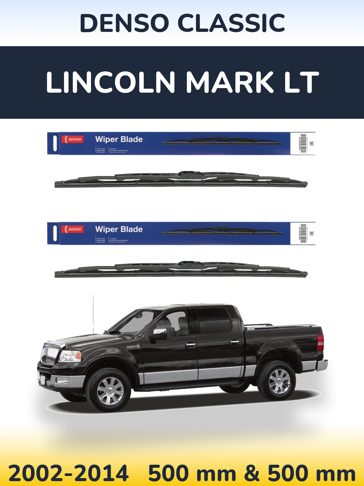 Ștergătoare Denso Classic pentru Lincoln Mark LT