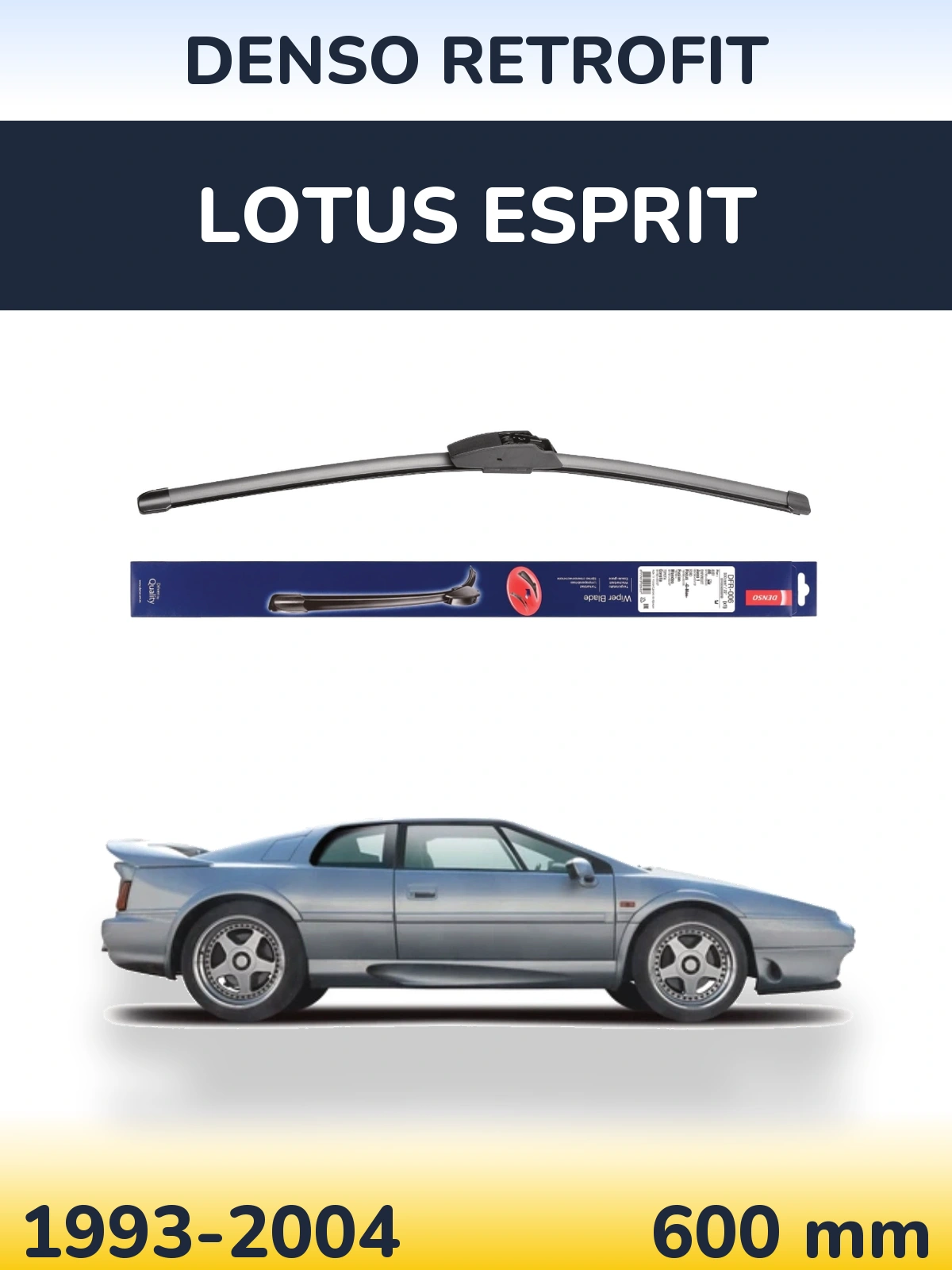 Ștergătoare Denso Retrofit pentru Lotus Esprit