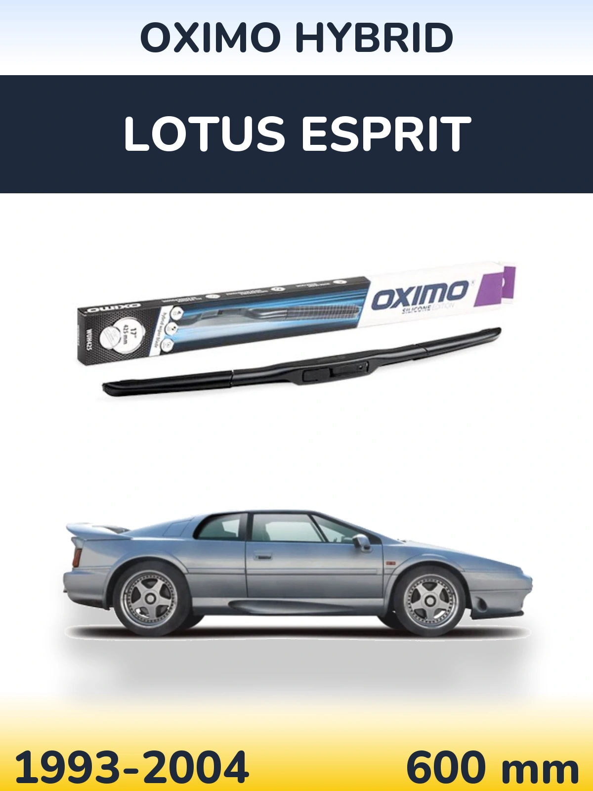 Ștergătoare Oximo Hybrid pentru Lotus Esprit