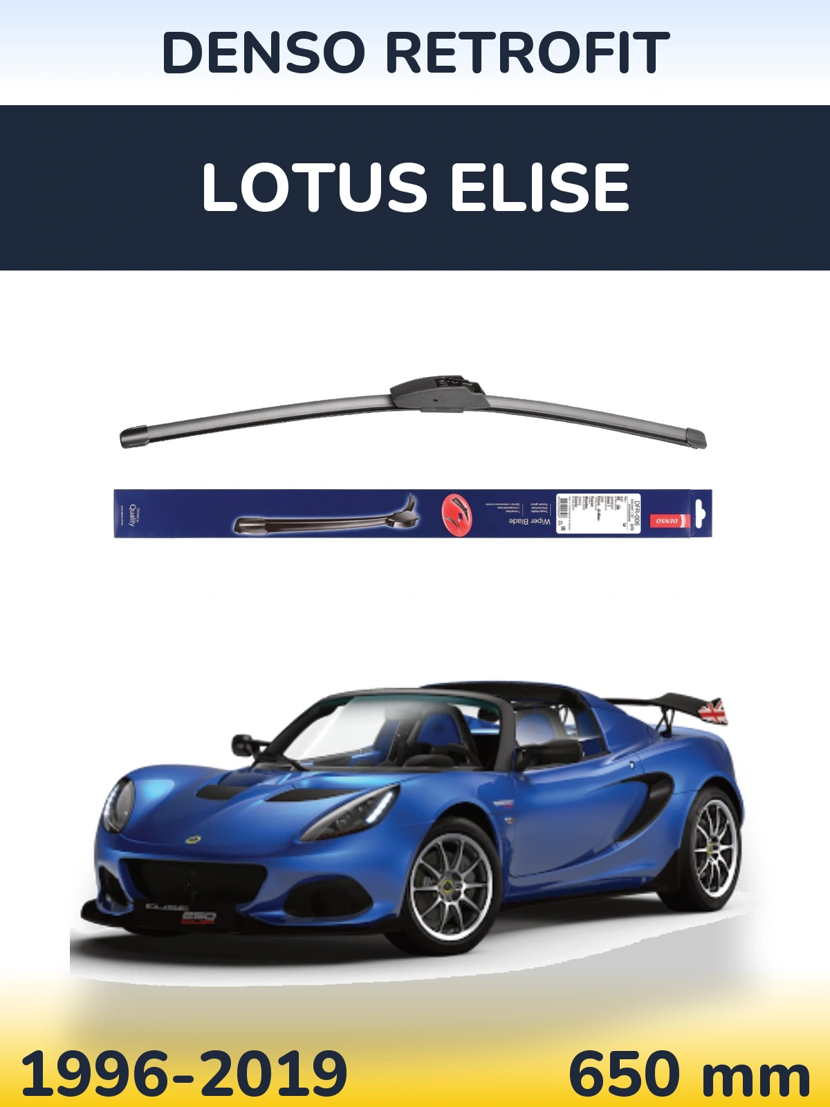Ștergătoare Denso Retrofit pentru Lotus Elise