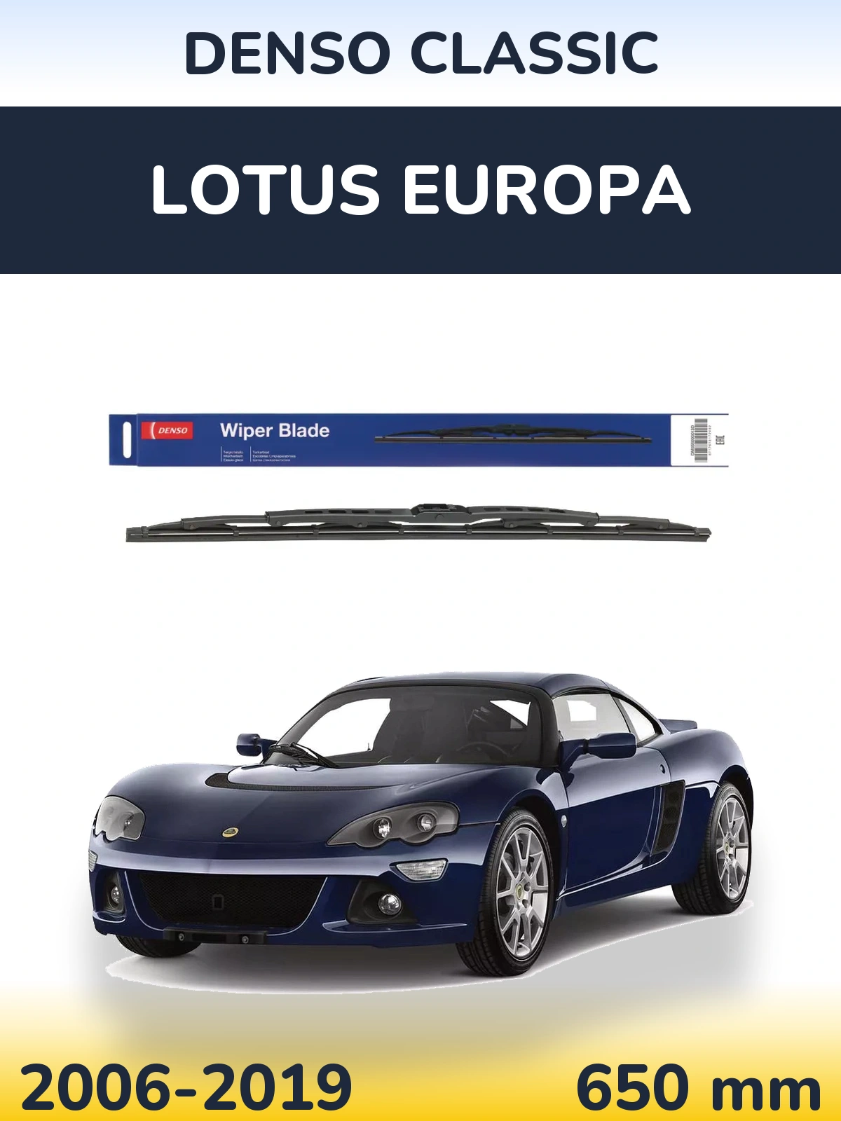 Ștergătoare Denso Classic pentru Lotus Europa