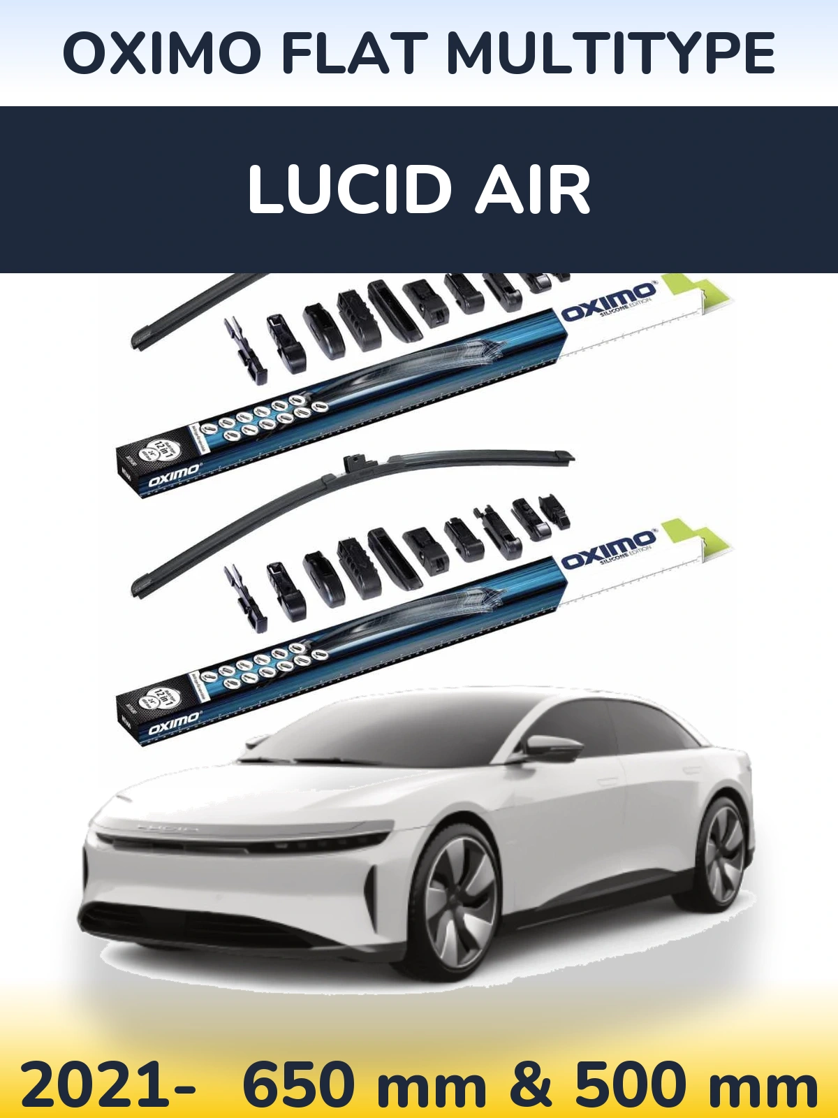 Ștergătoare Oximo Flat MultiTipe pentru Lucid Air