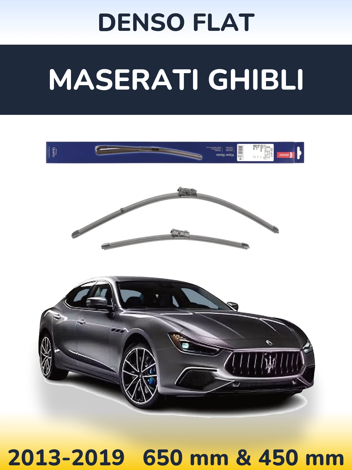Ștergătoare Denso Flat pentru Maserati Ghibli