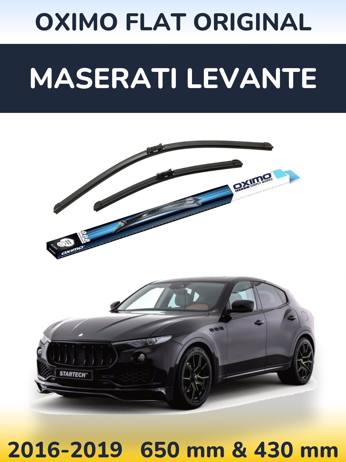 Ștergătoare Oximo Flat Original pentru Maserati Levante