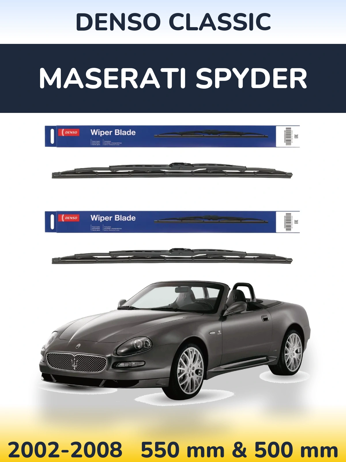 Ștergătoare Denso Classic pentru Maserati Spyder