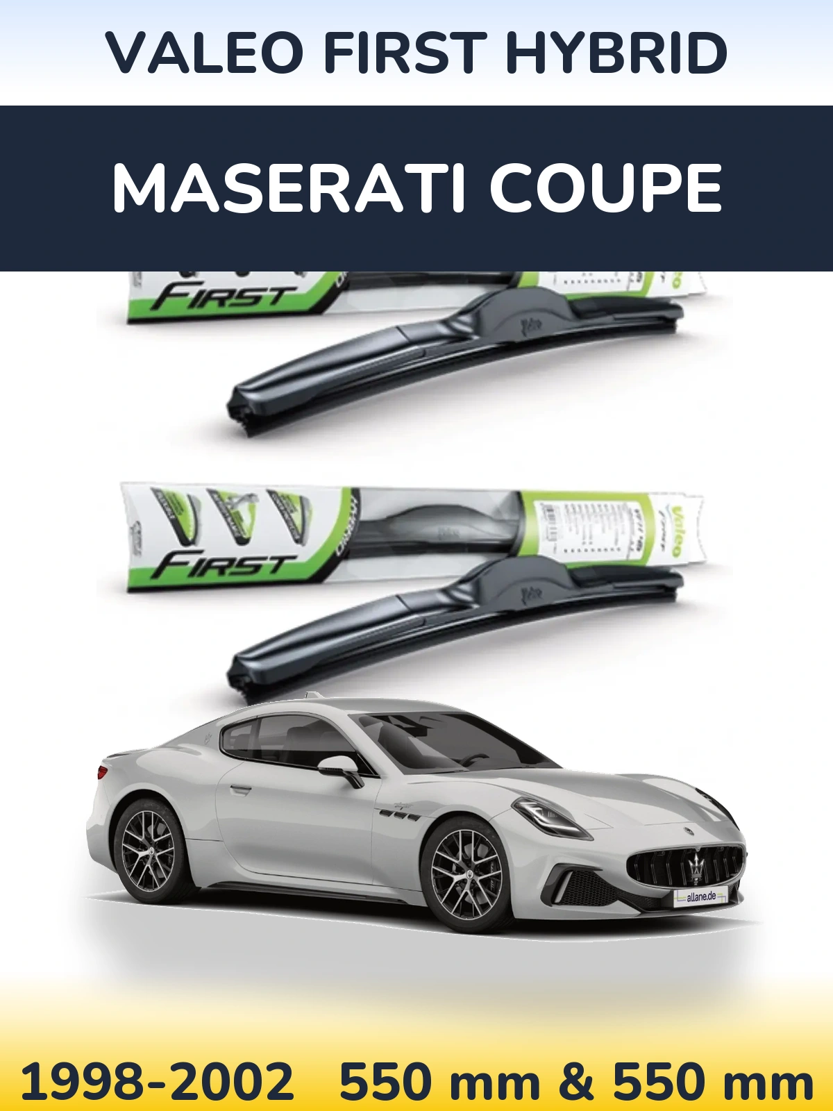 Ștergătoare Valeo First Hybrid pentru Maserati Coupe