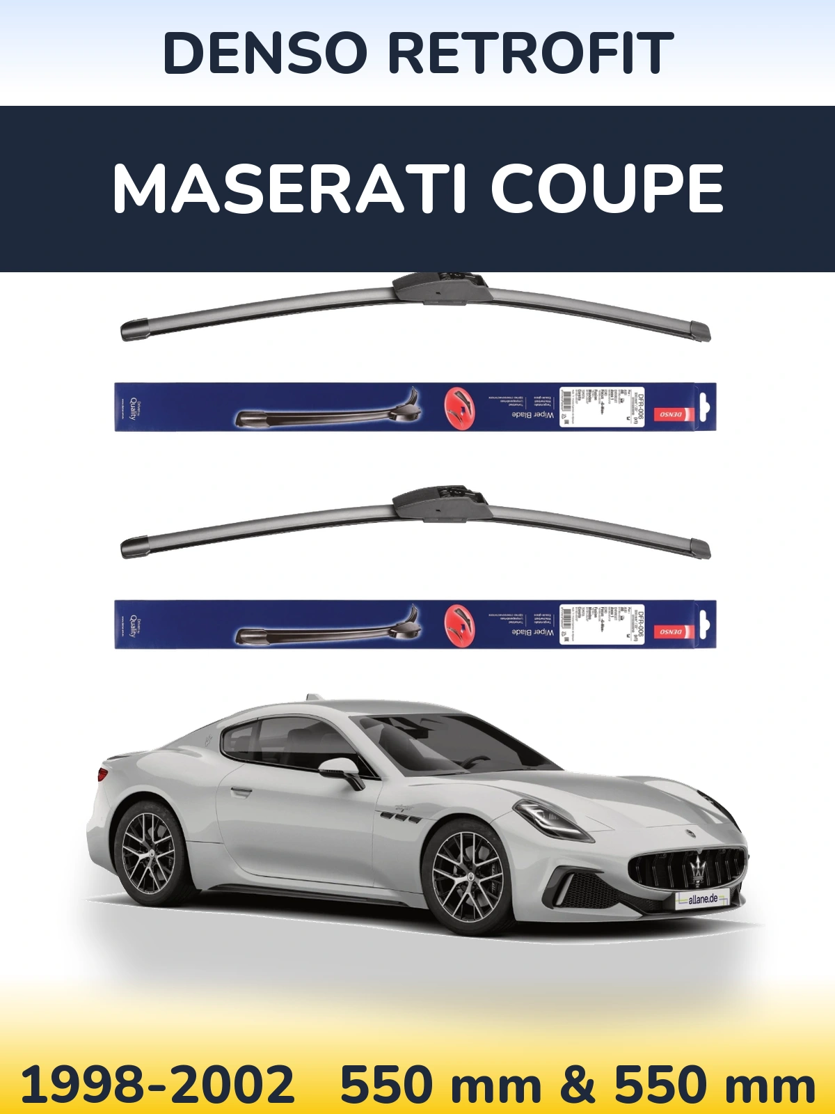 Ștergătoare Denso Retrofit pentru Maserati Coupe