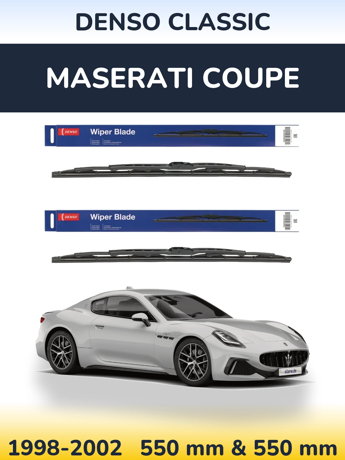Ștergătoare Denso Classic pentru Maserati Coupe