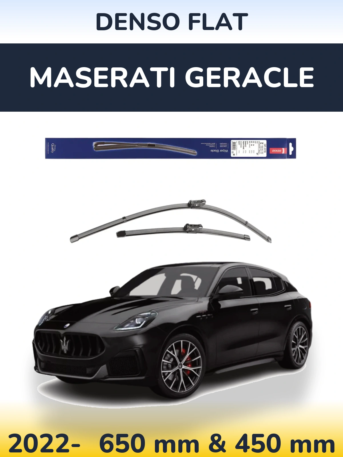 Ștergătoare Denso Flat pentru Maserati Geracle
