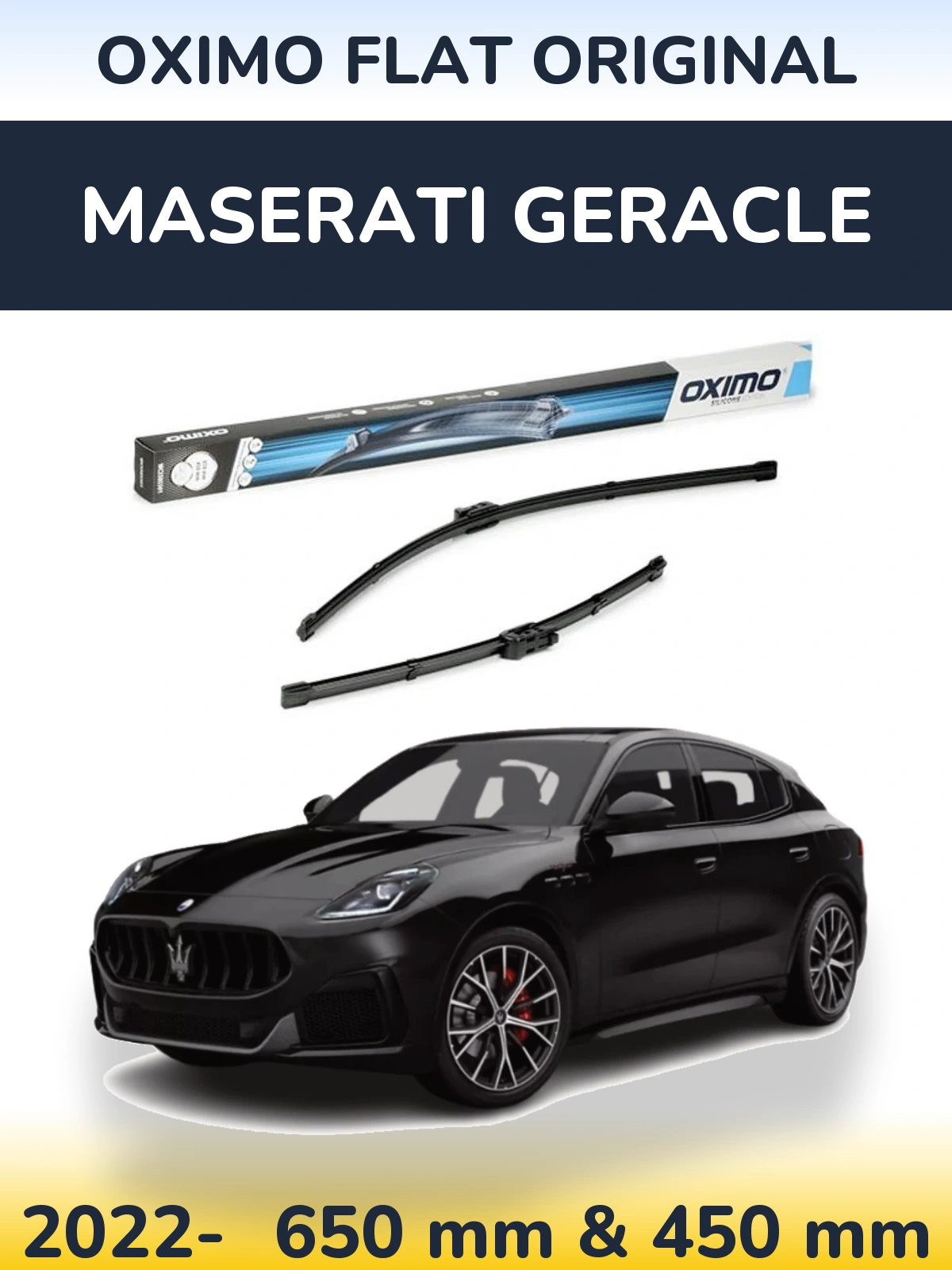 Ștergătoare Oximo Flat Original pentru Maserati Geracle