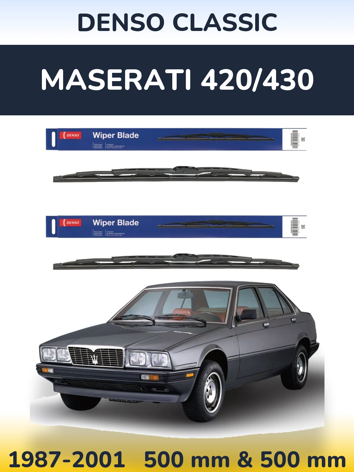 Ștergătoare Denso Classic pentru Maserati 420/430
