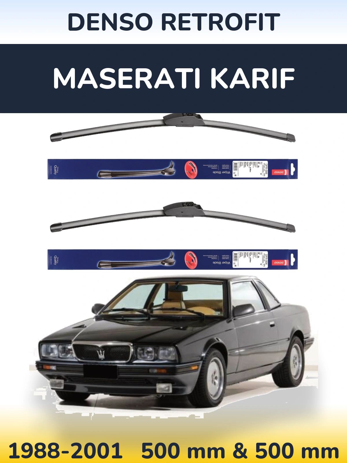 Ștergătoare Denso Retrofit pentru Maserati Karif