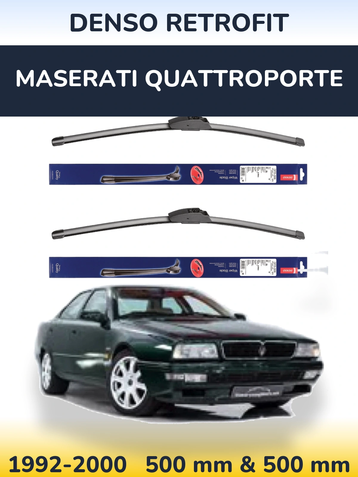 Ștergătoare Denso Retrofit pentru Maserati Quattroporte