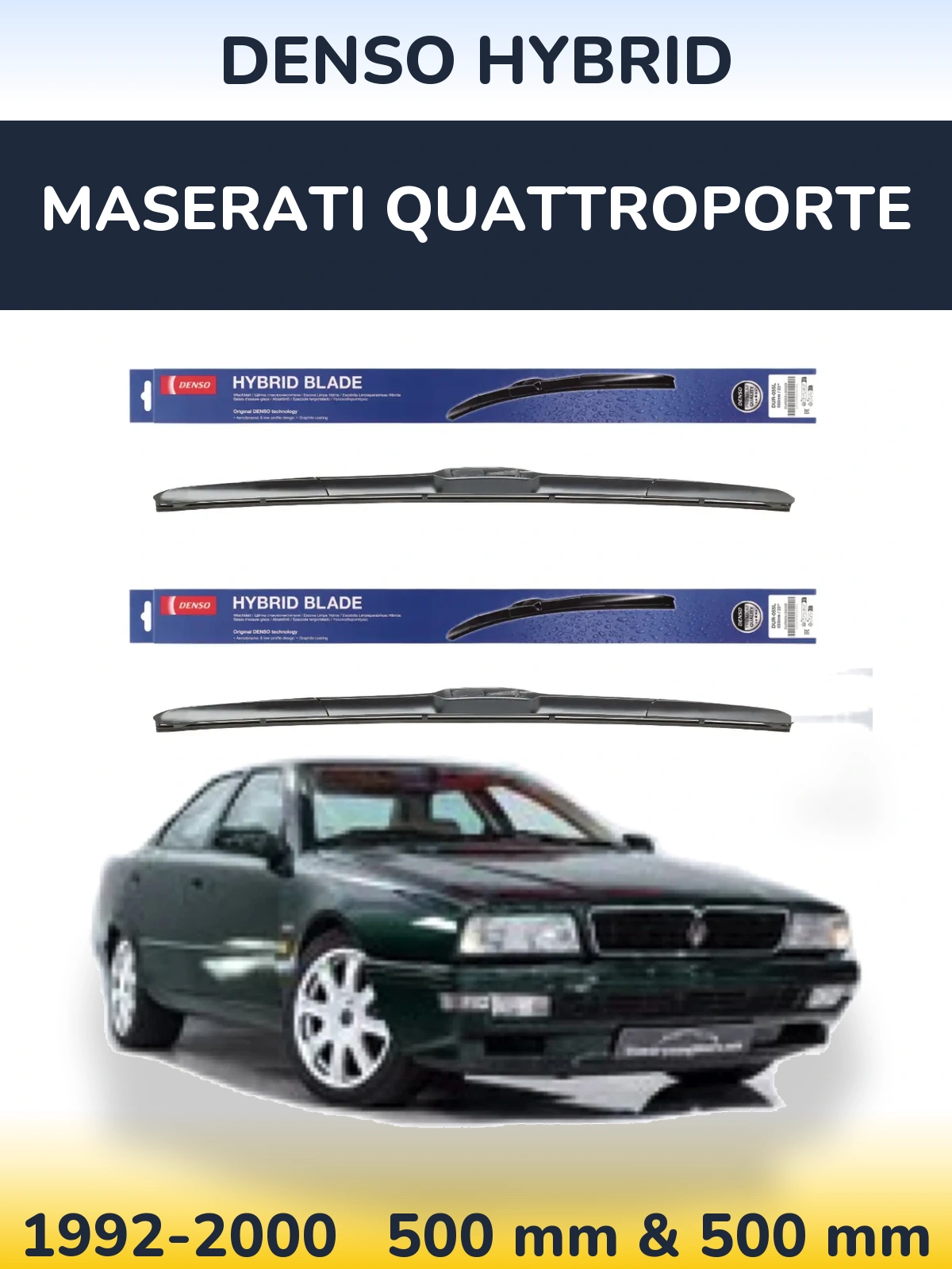 Ștergătoare Denso Hybrid pentru Maserati Quattroporte
