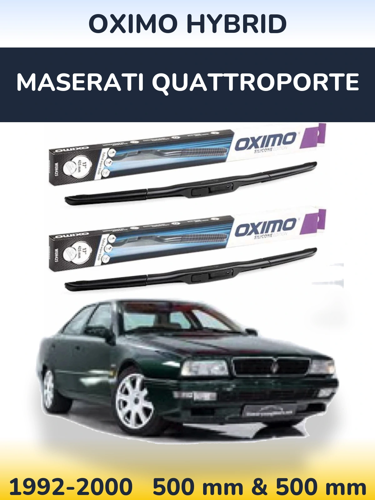 Ștergătoare Oximo Hybrid pentru Maserati Quattroporte