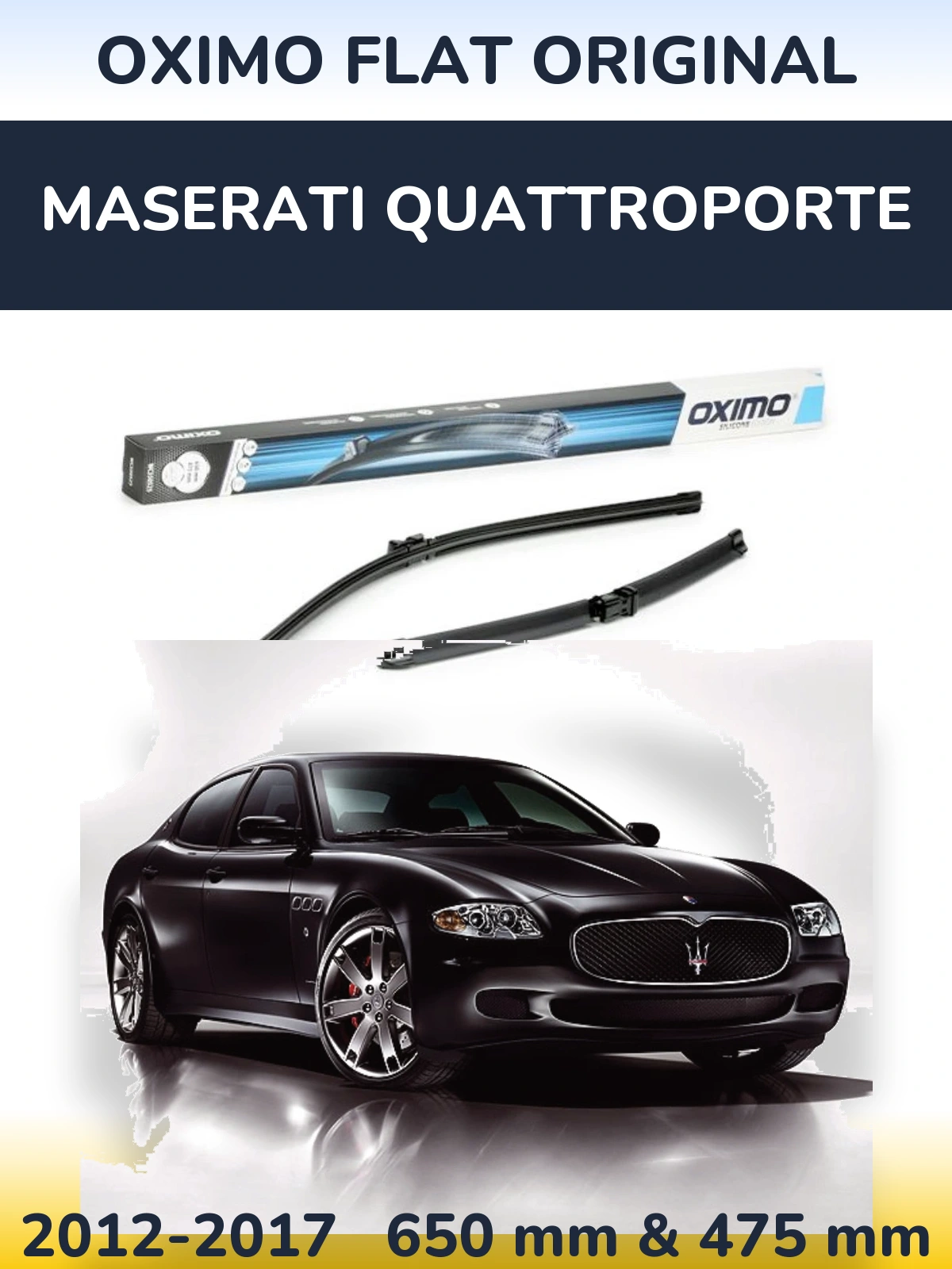 Ștergătoare Oximo Flat Original pentru Maserati Quattroporte