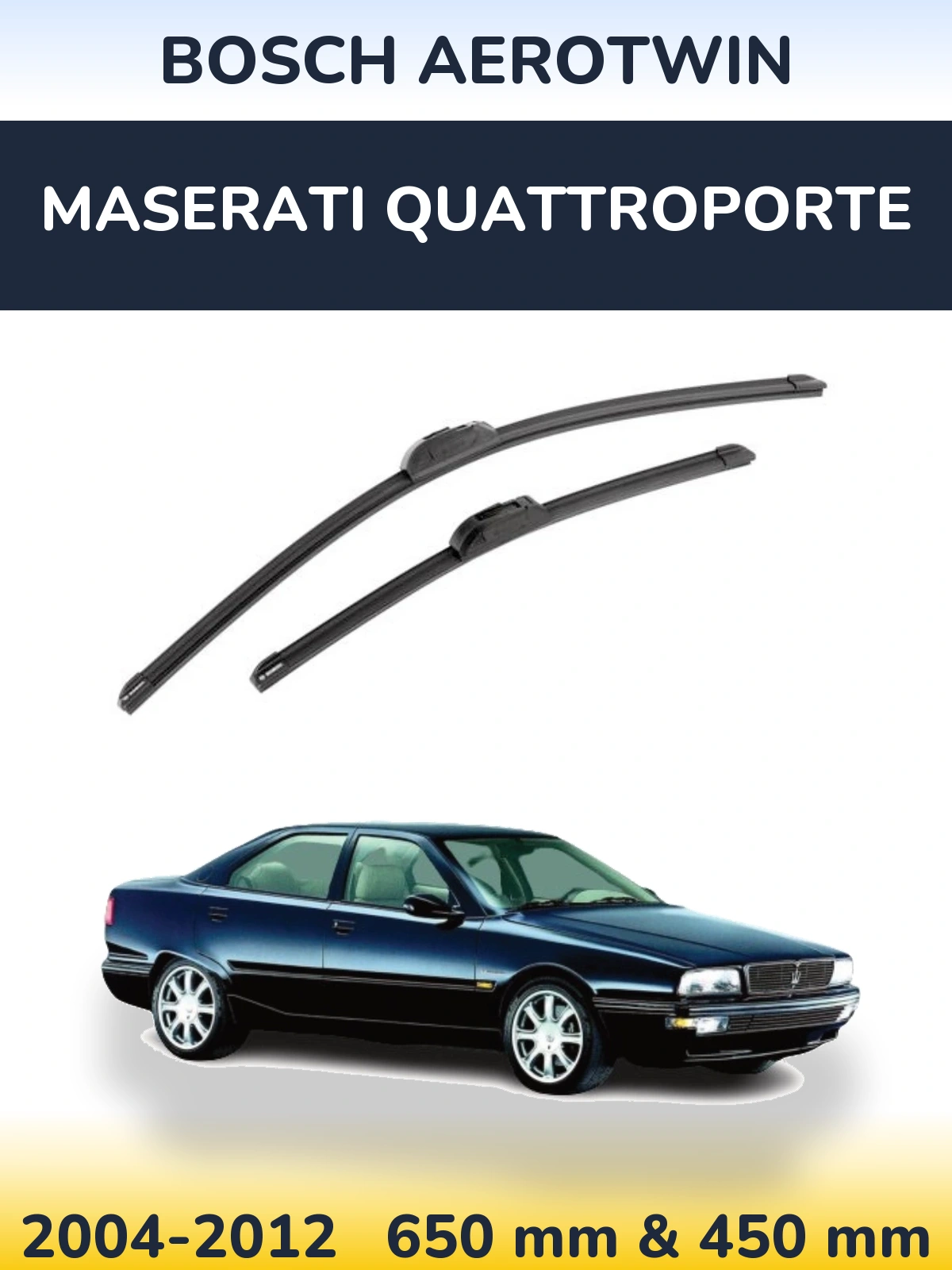 Ștergătoare BOSCH AeroTwin pentru Maserati Quattroporte