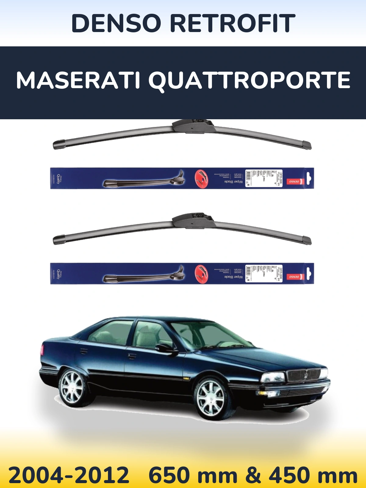 Ștergătoare Denso Retrofit pentru Maserati Quattroporte