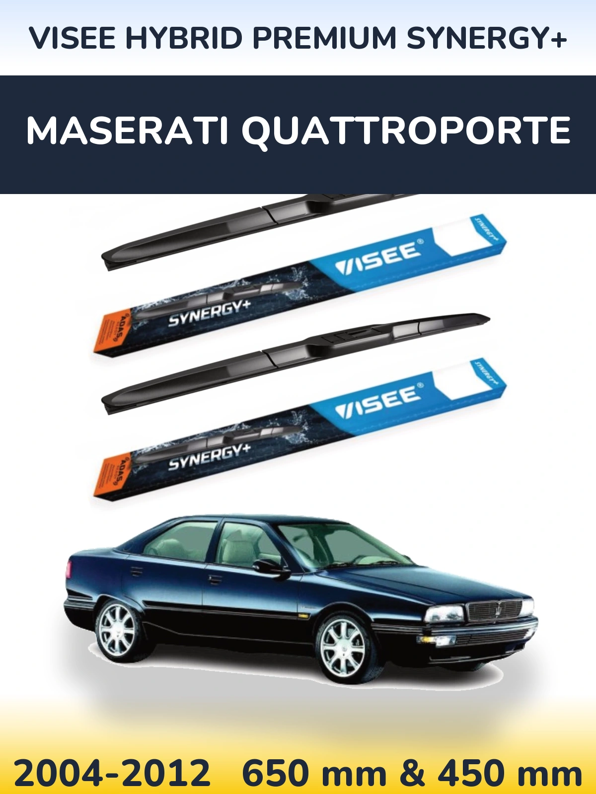 Ștergătoare VISEE HYBRID PREMIUM SYNERGY+ pentru Maserati Quattroporte