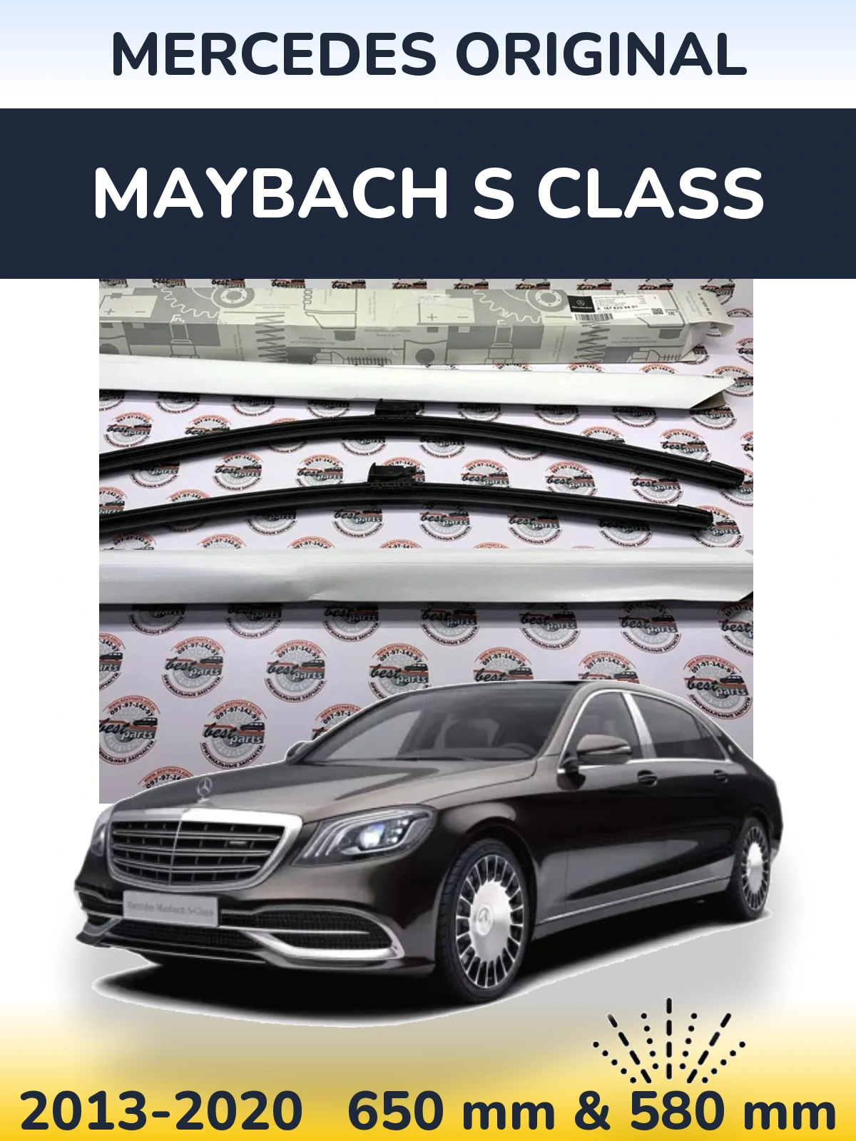 Ștergătoare Mercedes OEM Mercedes Original pentru Maybach S Class