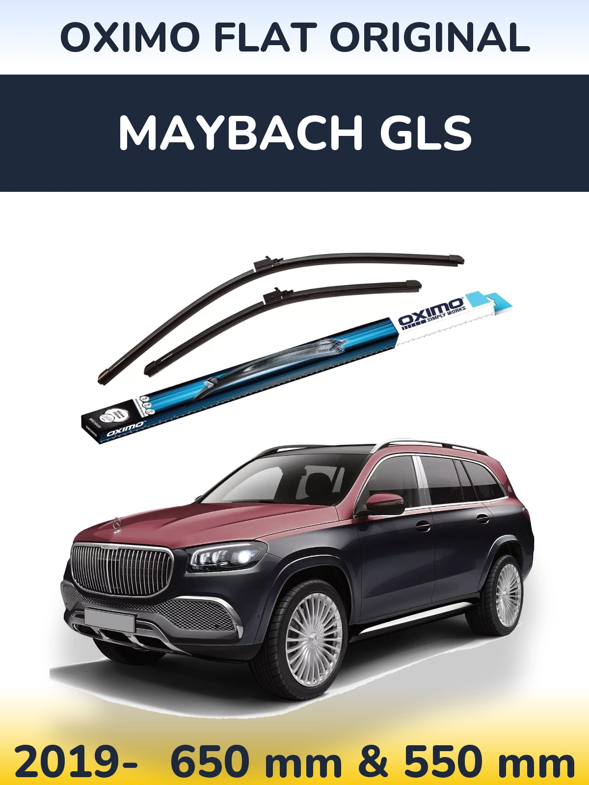 Ștergătoare Oximo Flat Original pentru Maybach GLS