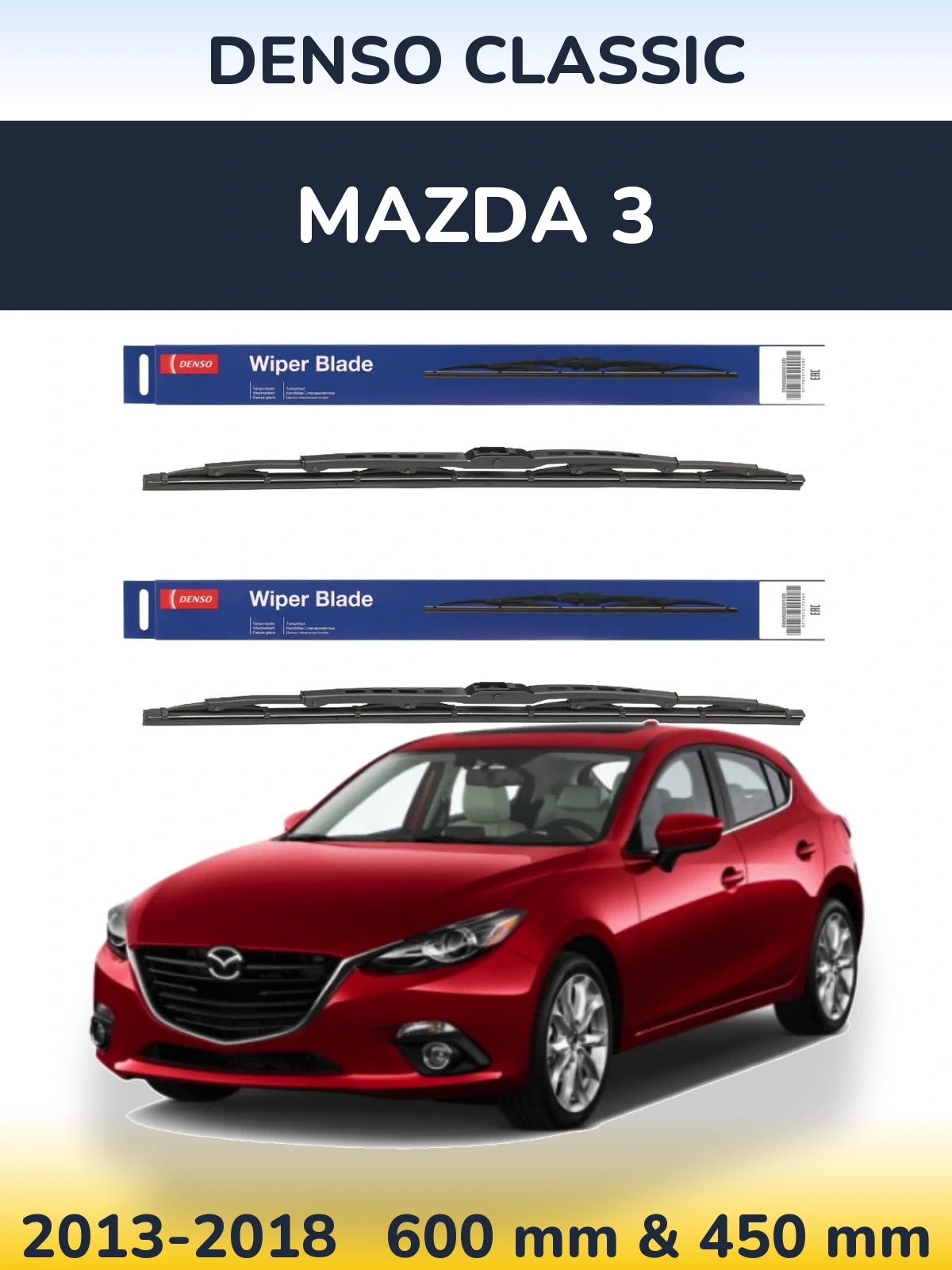 Ștergătoare Denso Classic pentru Mazda 3